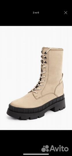 Ботинки осенние 37 р кожа