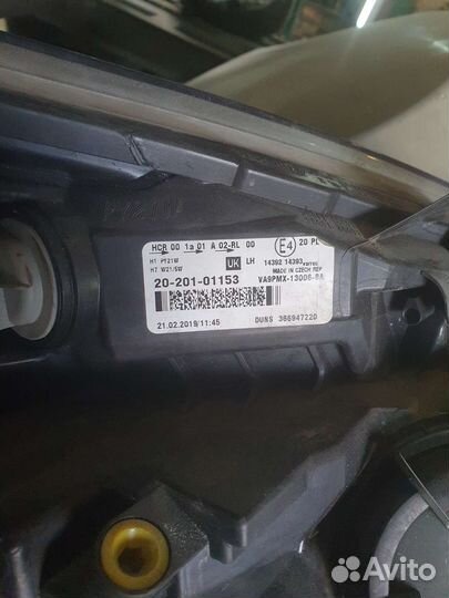 Передняя левая фара Opel Meriva B Оригинал