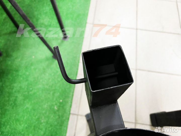 Печь под казан 8л с трубой и дверцей