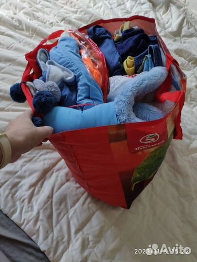Большой пакет одежды для мальчика 74 80