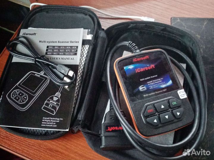Icarsoft i907 для Renault-профессиональный сканер