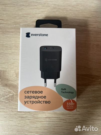 Новое зарядное устройство Everstone; type c; usb