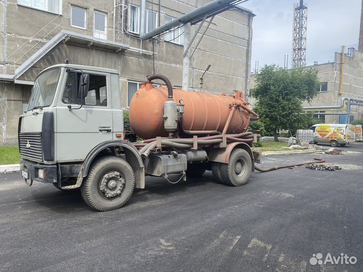 Услуги илососа, откачка ила