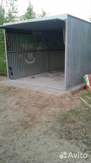Гараж пенал металлический разборный