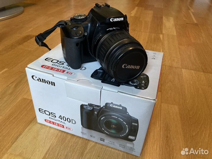 Зеркальный фотоаппарат Canon eos 400d