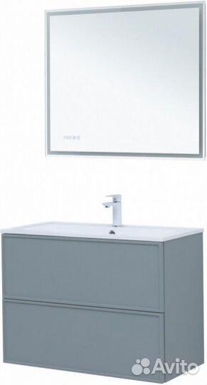 Мебель для ванной Aquanet Арт 90 мисти грин