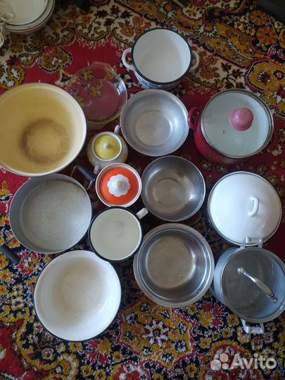 Посуда разная