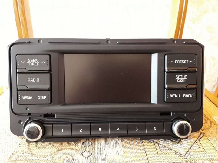Автомагнитола штатная для KIA RIO 4