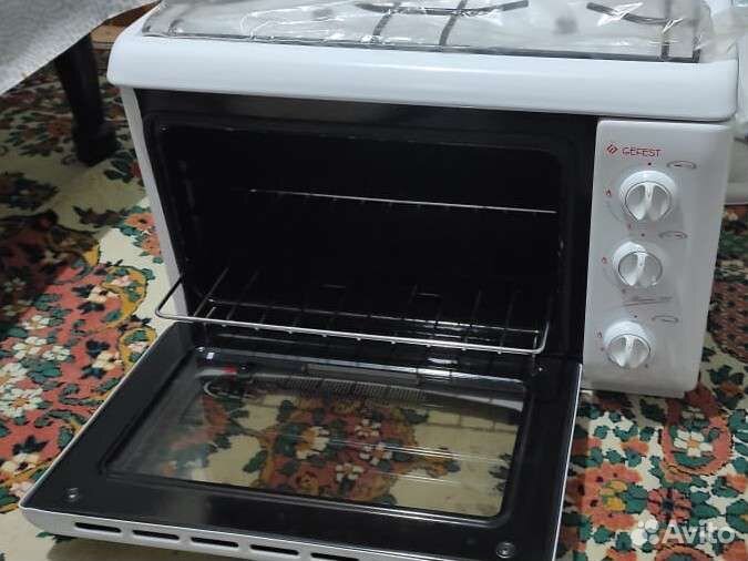 Газовая настольная плита с духовкой Gefesт пг100