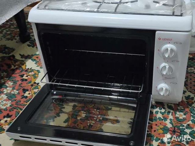 Газовая настольная плита с духовкой Gefesт пг100