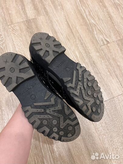 Полуботинки натуральная кожа geox