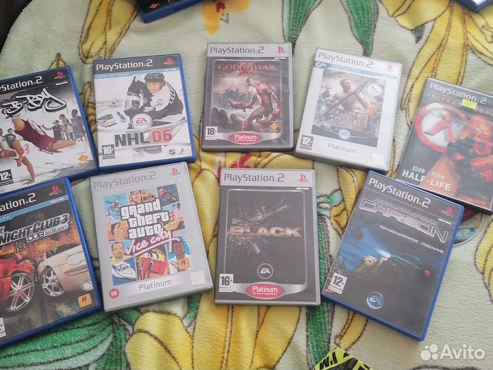 Игровые диски на ps2