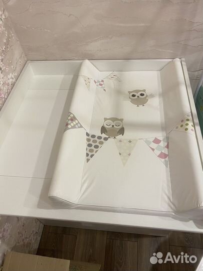 Пеленальная накладка на комод Икеа