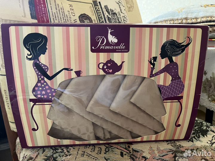 Комплект скатерть и салфетки