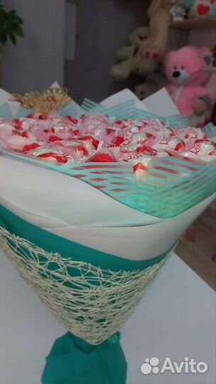 Сладкие букеты из конфет