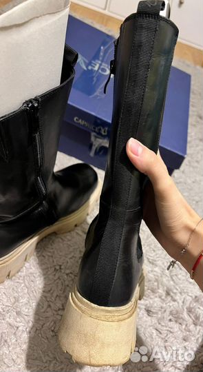 Полусапоги натуральная кожа