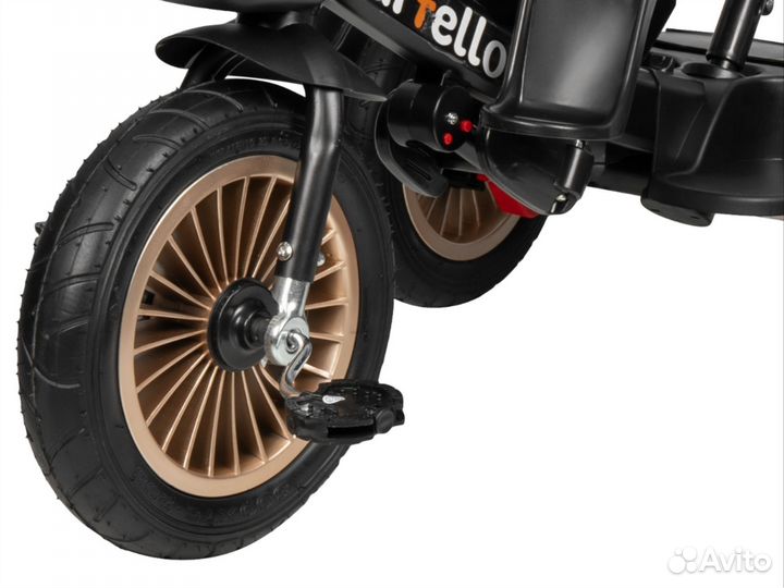 Велосипед коляска трёхколёсный с ручкой Farfello