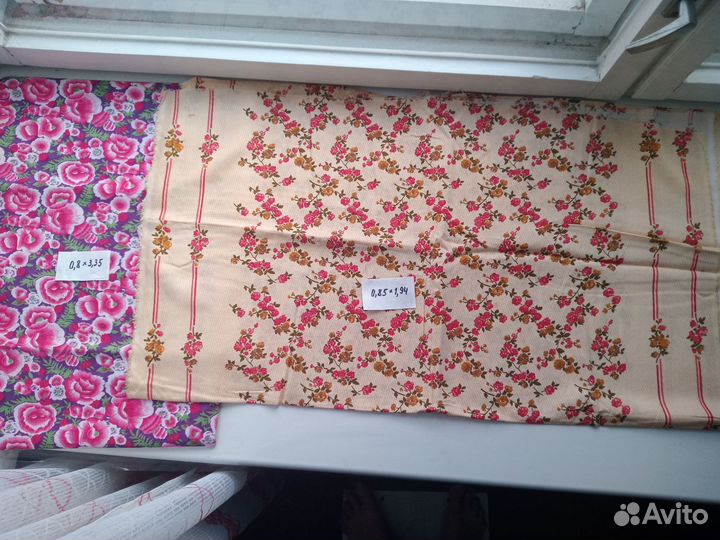 Ткань хлопок, фланель, вельвет (ссср)