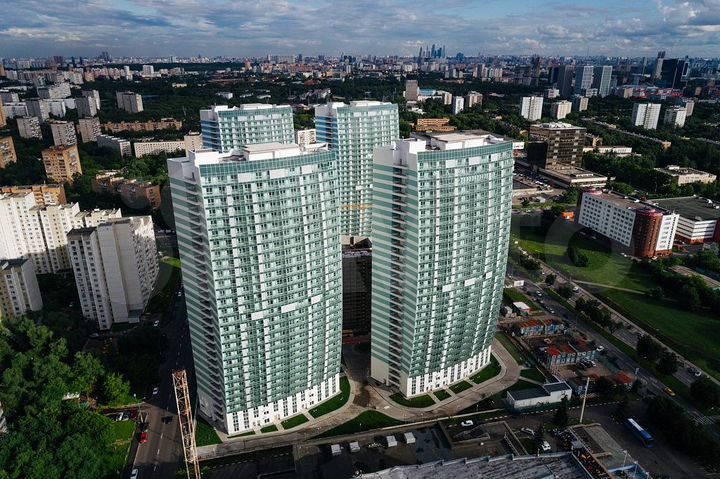 2-к. апартаменты, 52,2 м², 5/29 эт.