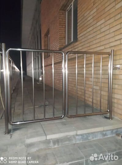 Перила, поручни из нержавеющей стали