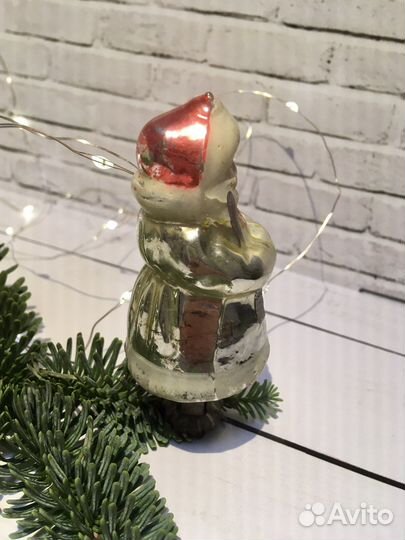 Елочные игрушки СССР на прищепке Марфуша