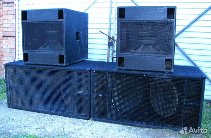 Сабвуферы MPBf 7,2kW 4шт Pro SUB-D18