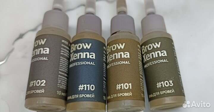 Хна для бровей brow henna