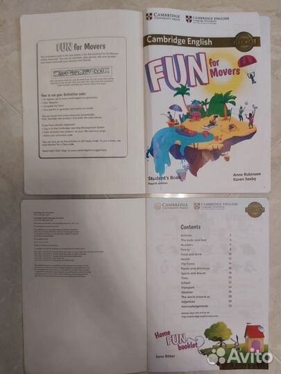 Fun for Movers + Home Fun booklet 4