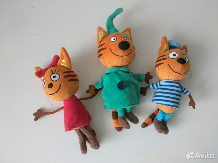 Три мягкие игрушки 