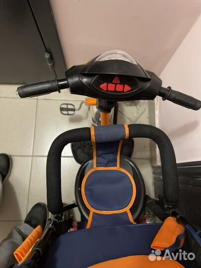 Коляска велосипед трехколестный детский