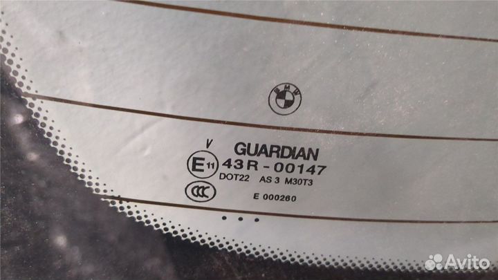 Стекло заднее BMW 1 E87, 2009