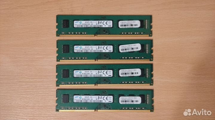 Оперативная память Samsung DDR3, M378B5273EBO, 4GB