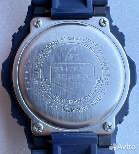 Casio G-shock dw5700bbm-2dr