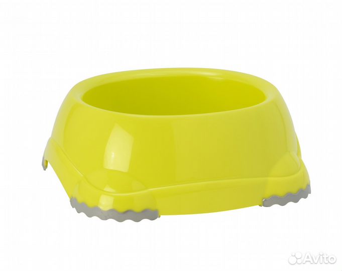 Moderna миска нескользящая Smarty, лимонно-желтая