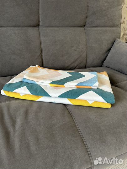 Постельное белье двуспальное бу