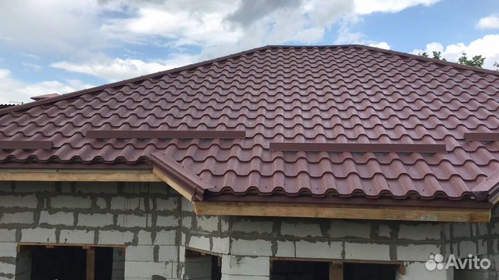 Крыша кровельные работы