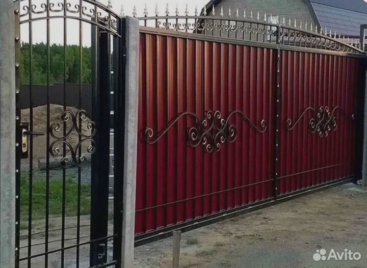 Ворота для дома 