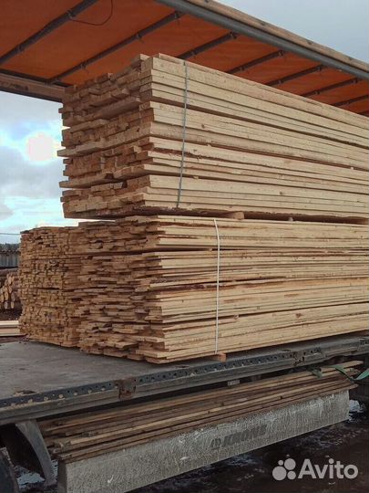 Доска обрезная, брус 100х100х6000