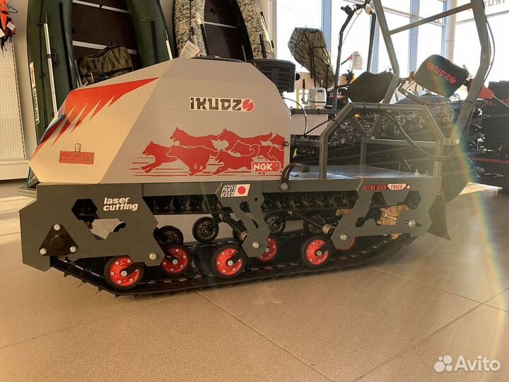 Мотобуксировщик ikudzo 1450/500 EK9-grey