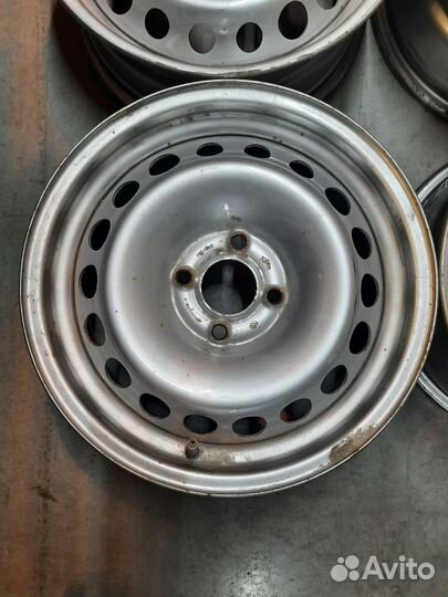 Штампованные диски r15 4x100