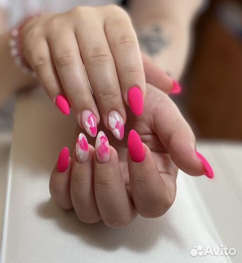 Гель-лак, Наращивание, Маникюр