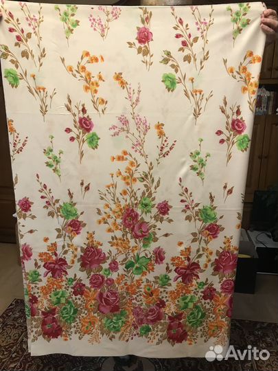 Ткань винтажная