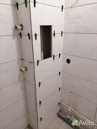 Кладка плитки, Сантехника, Поклейка обоев.Ремонт