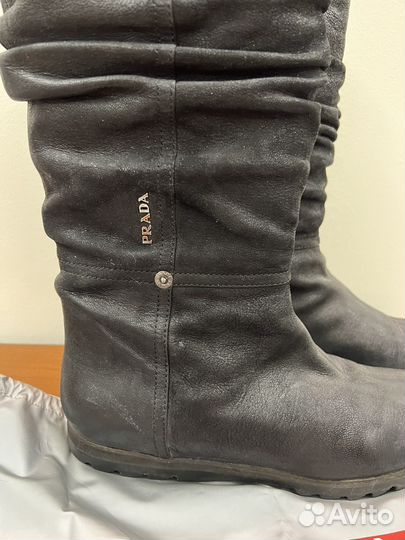Сапоги женские Prada,38,5