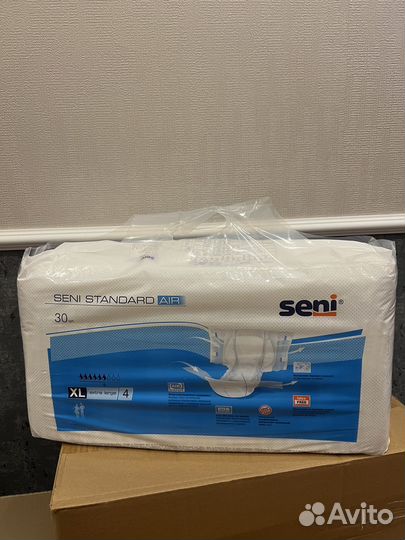 Памперсы для взрослых seni xl 4