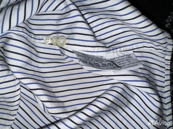 Рубашка polo ralph lauren в полоску