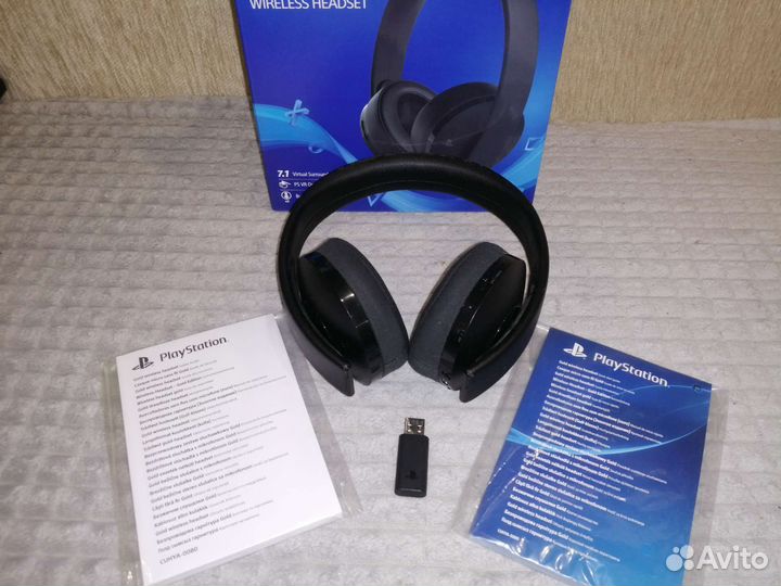 Наушники PS4 Gold Sony PlayStation