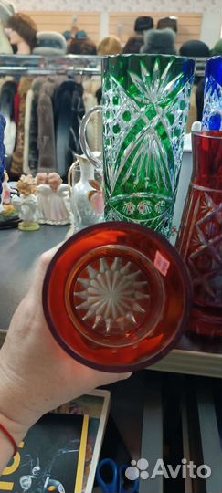 Ваза хрустальная СССР