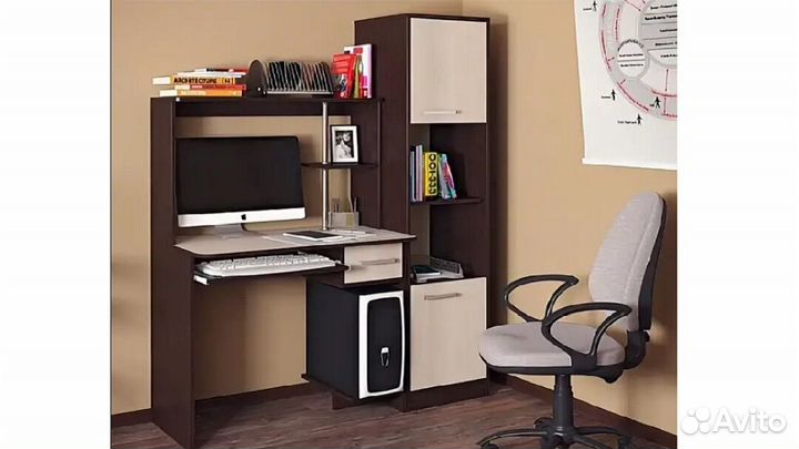 Компьютерный стол Дебют с пеналом