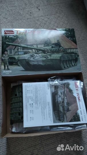 Модель Т-72М1 amusing hobby 1/35